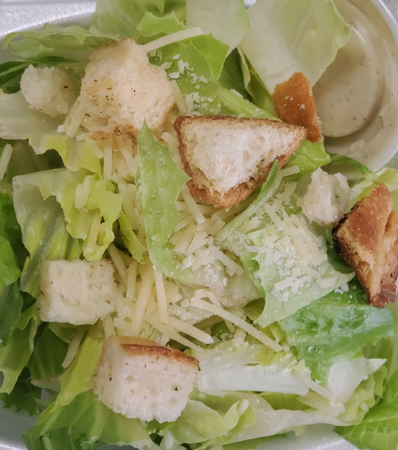 Order Caesar Salad food online from Bodacious Pig Barbecue store, Eagle on bringmethat.com