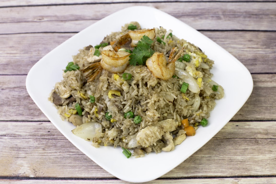 Order 68. Combination Fried Rice food online from Thai Pepper store, Huntington Beach on bringmethat.com