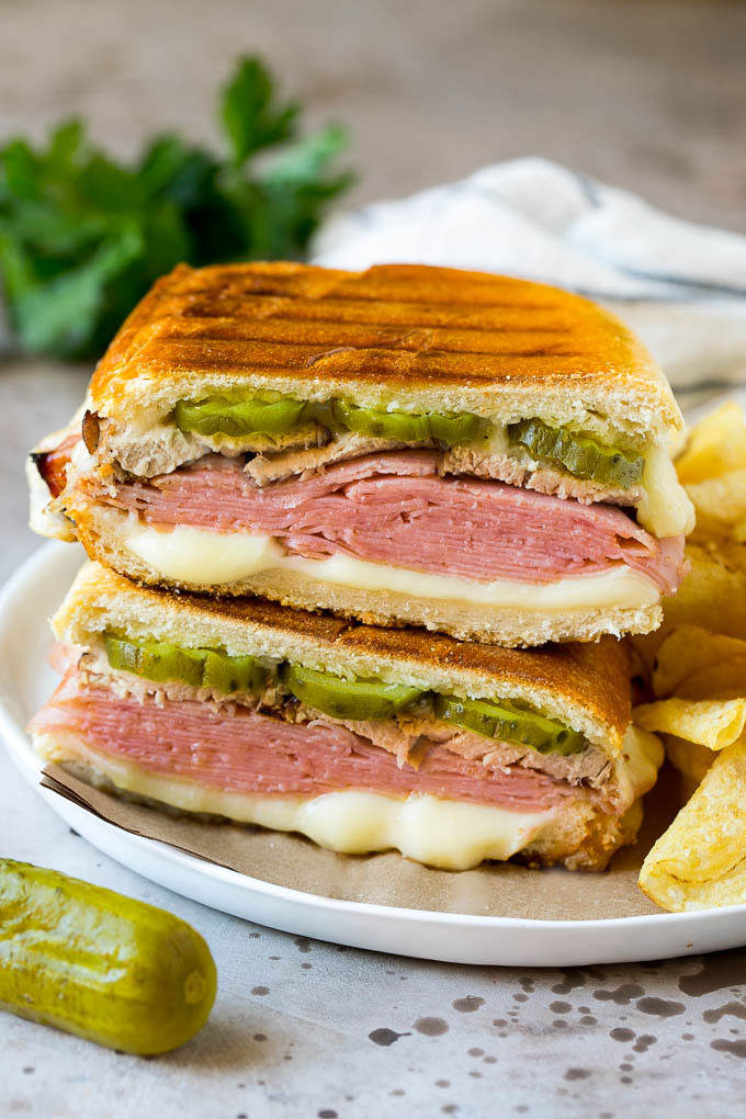 Order Miami Cubano Sandwich food online from Cafe Meridian & Catering store, Durham on bringmethat.com