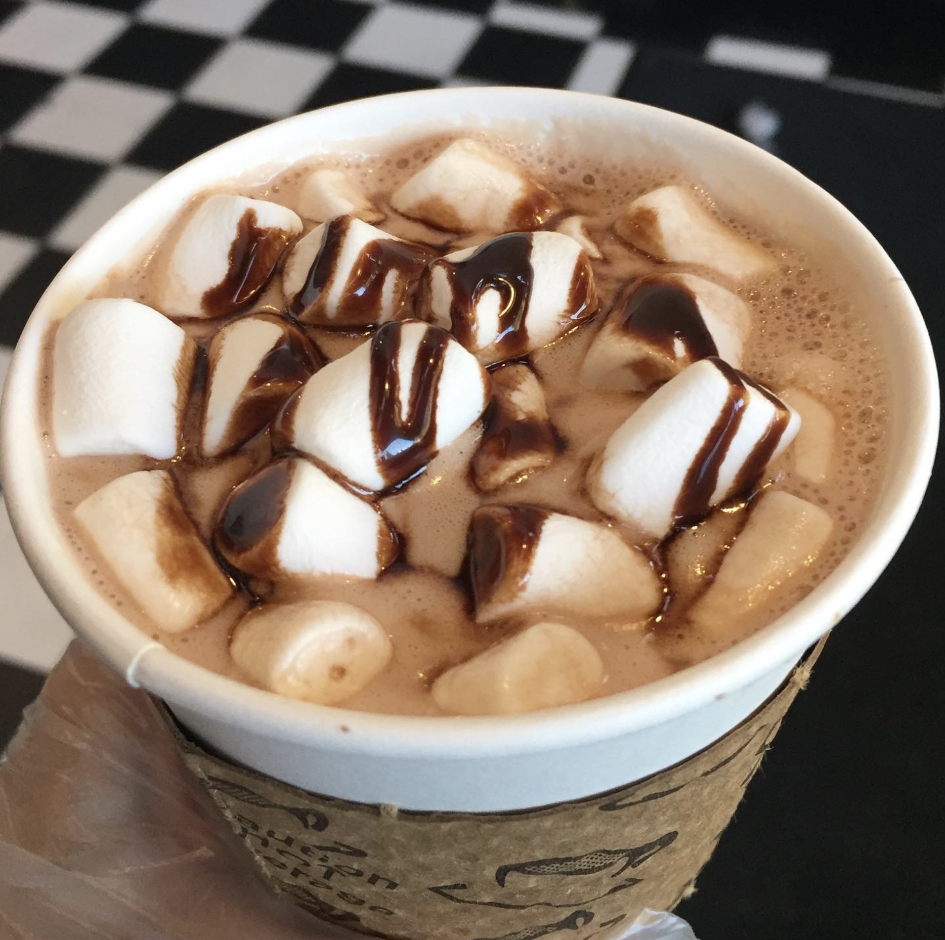 Order Hot Chocolate food online from Cinnaholic store, Wilmington on bringmethat.com