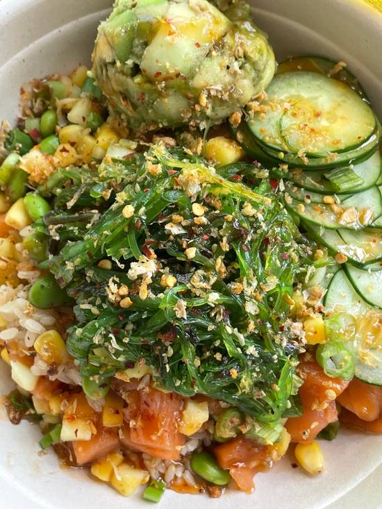 Order Vegetable Poke Bowl food online from Island Fin Poke Company store, Peachtree City on bringmethat.com