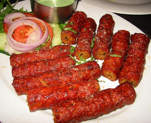 Order Lamb Seekh Kebab food online from India's Grill store, Los Angeles on bringmethat.com