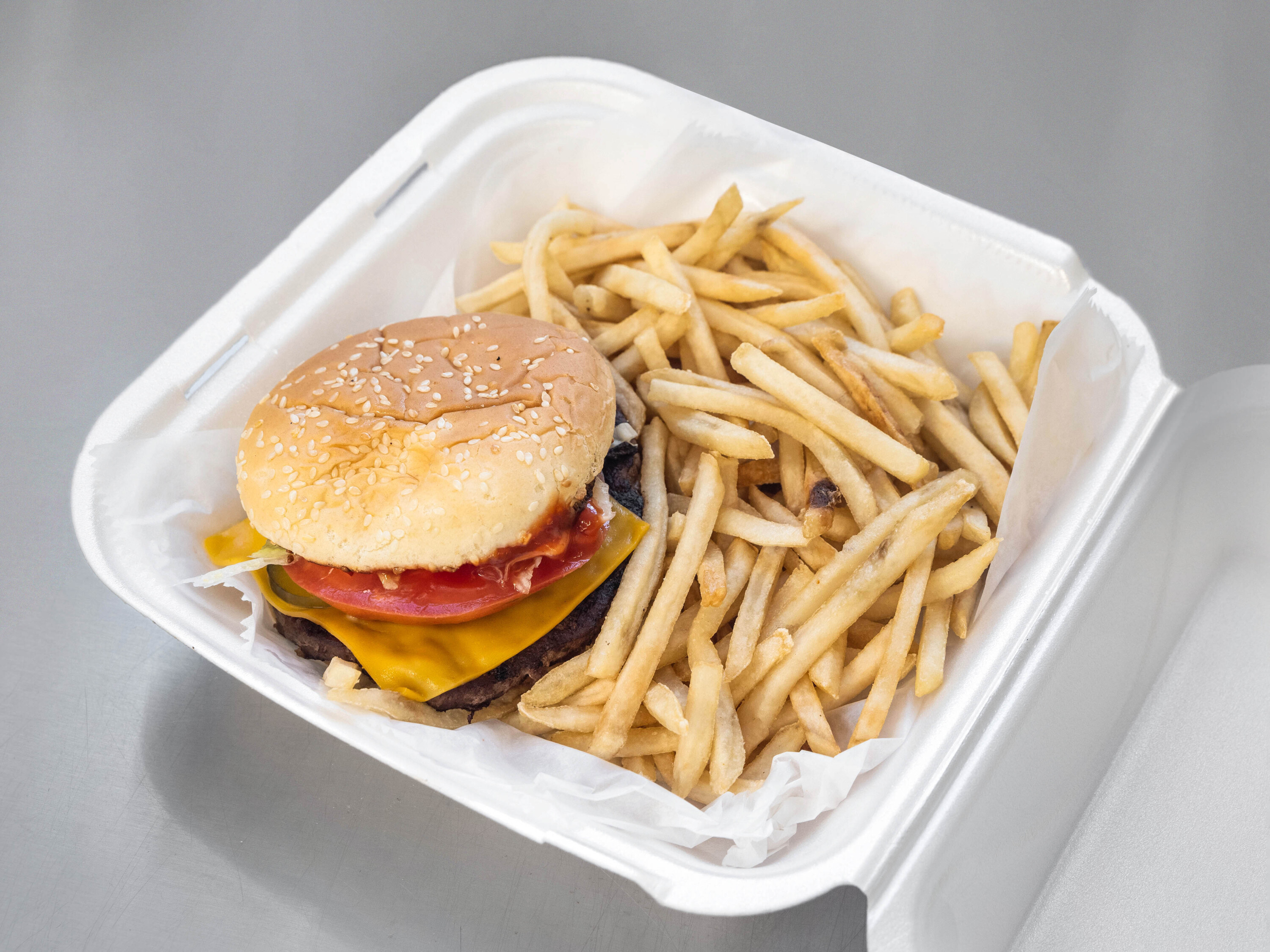 Order Smash Burgers food online from Pizza King store, Wyandotte on bringmethat.com