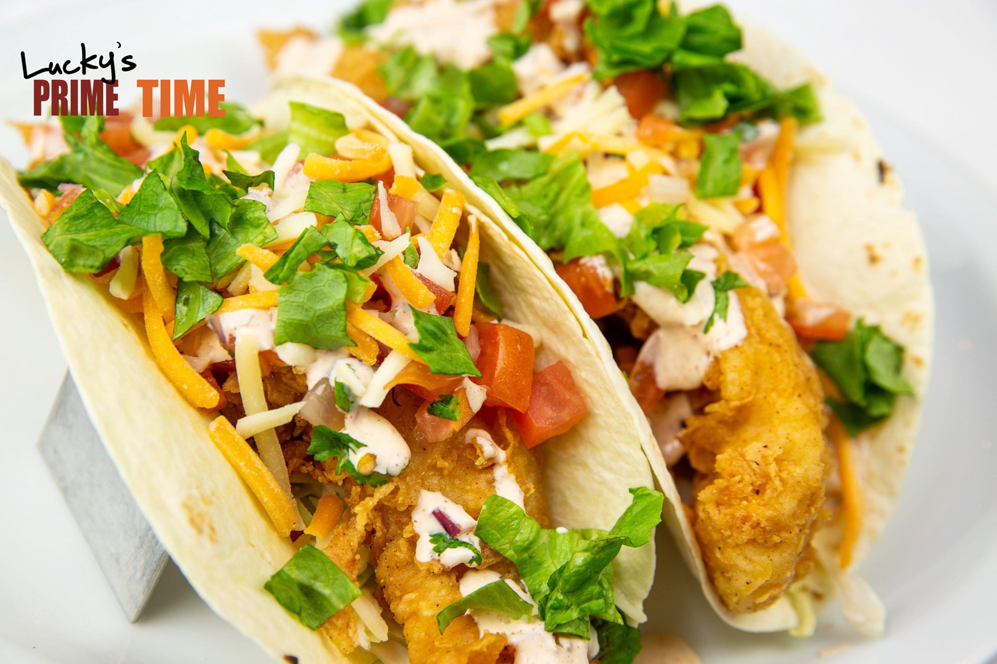 Order Fish Tacos  food online from Lucky Prime Time store, Rochester on bringmethat.com