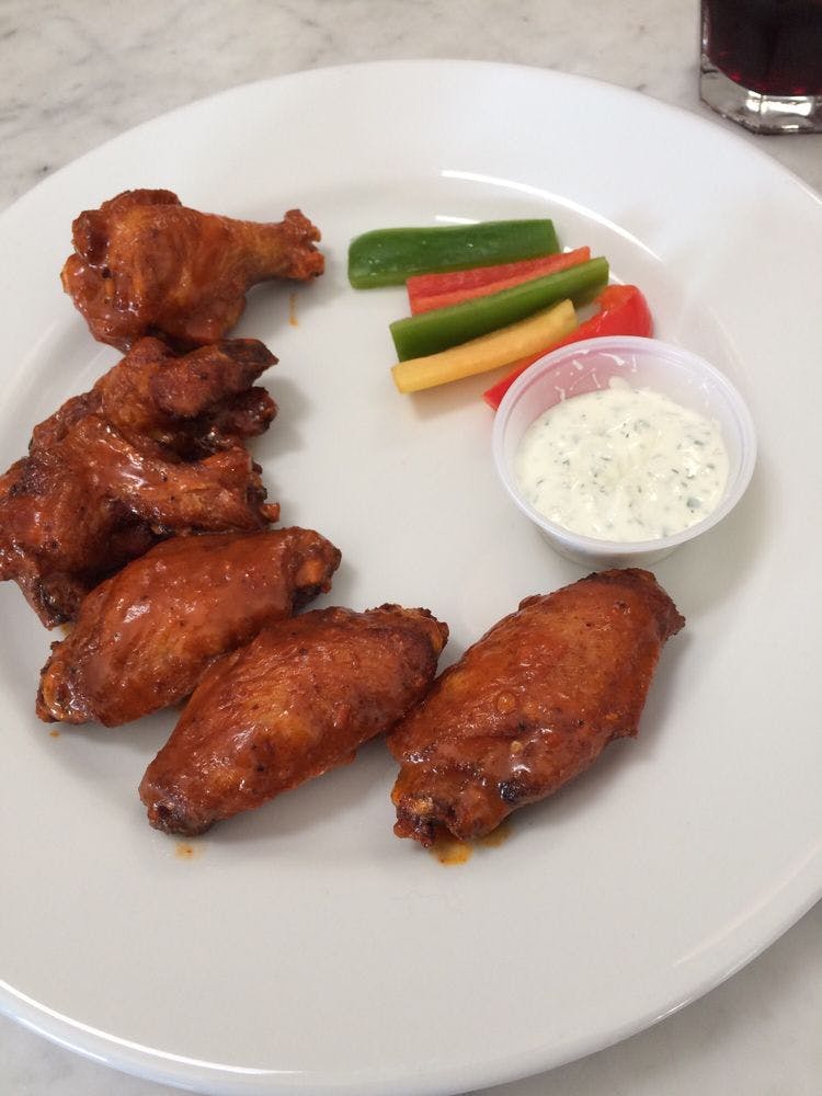 Order Delicious Wings - 6 Pieces food online from Delicious Pizza store, Los Angeles on bringmethat.com