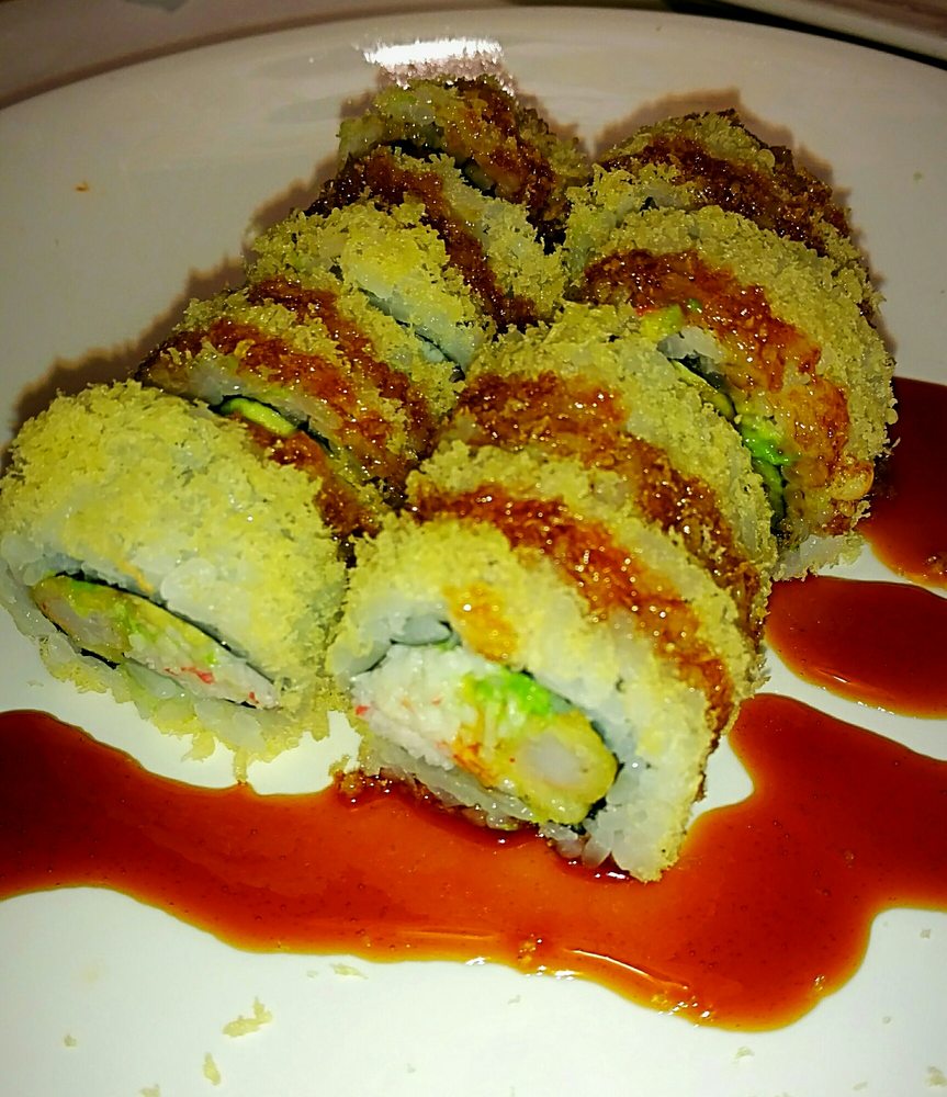 Order 9. Crunch Roll food online from Sushi Town store, Costa Mesa on bringmethat.com