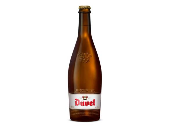 Order Duvel Belgian Ale - 750ml Bottle food online from American Spirits Beverage Co store, Dallas on bringmethat.com