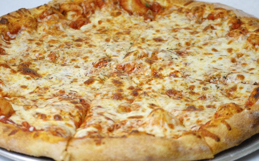 Order Cheese Pizza - 10" food online from Pellegrini Pizza store, Las Vegas on bringmethat.com