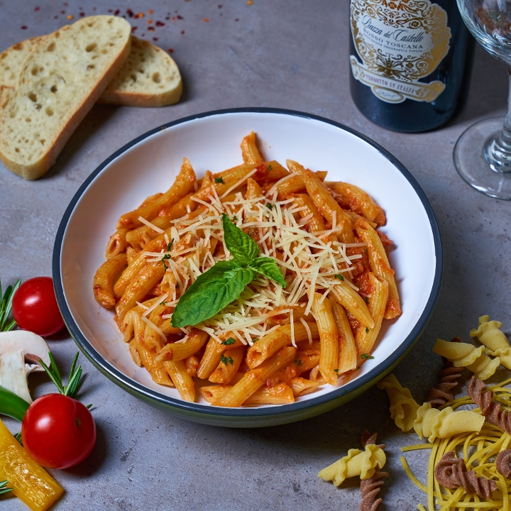 Order Penne alla Vodka Pasta food online from The Bella Ciao store, Charlotte on bringmethat.com
