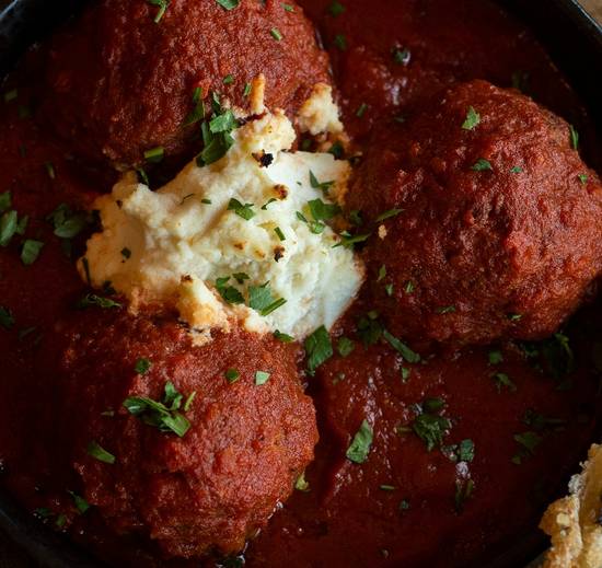 Order Nonna's Meatballs food online from Louises Trattoria store, Los Angeles on bringmethat.com