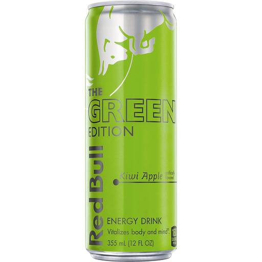 Order Red Bull Energy Drink The Green Edition Kiwi Apple (12 OZ) 116078 food online from Bevmo! store, Chico on bringmethat.com