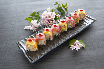 Order Dylan Roll food online from Kumo Sushi store, Plainview on bringmethat.com