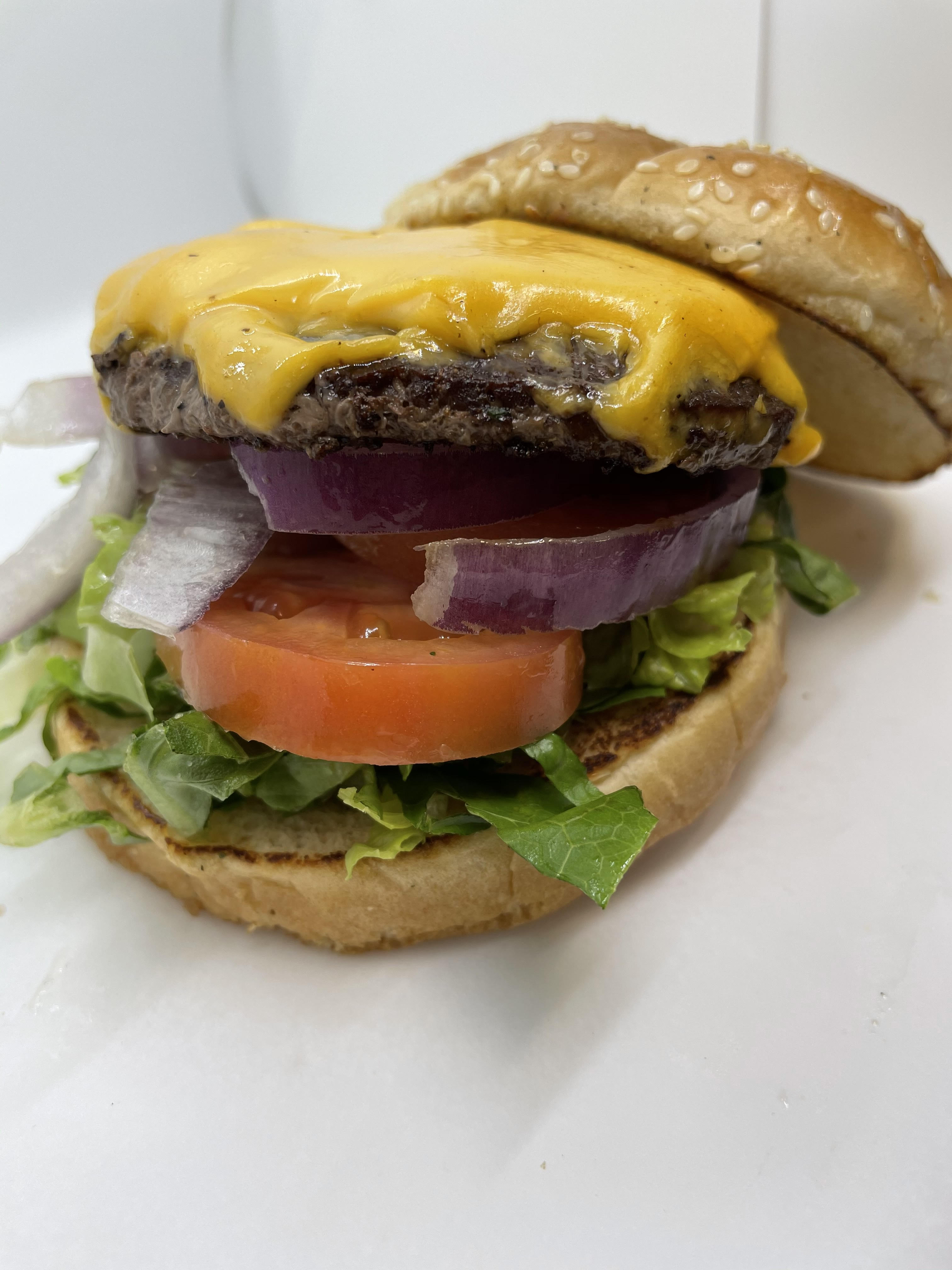 Order Cheeseburger food online from The Local Caterer store, Mesa on bringmethat.com