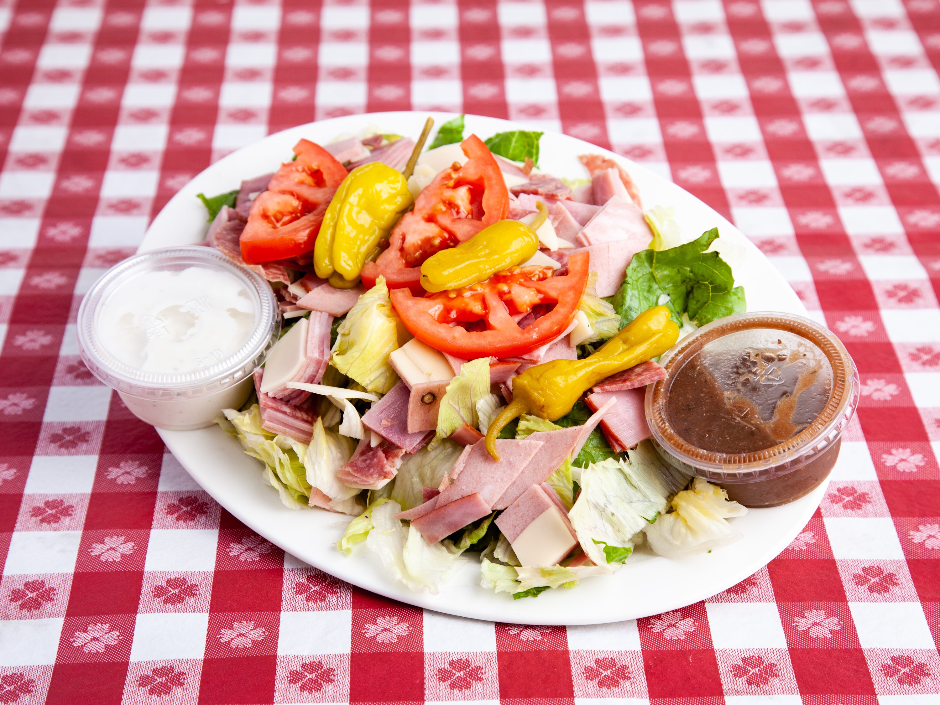 Order Antipasto Salad food online from Winners Ny Pizza store, Agoura Hills on bringmethat.com
