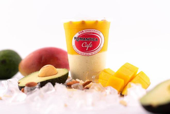 Order Mango Avocado Smoothie Layer food online from Romantica Cafe store, Dearborn on bringmethat.com