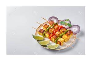 Order Paneer Tikka Kebab Platter food online from Biryani Place store, Sandy Springs on bringmethat.com