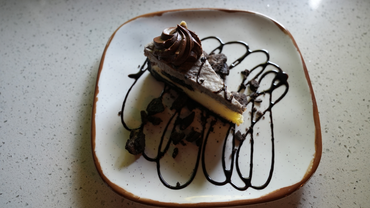 Order Oreo Cheesecake food online from The Olive Restaurant store, Sewell on bringmethat.com