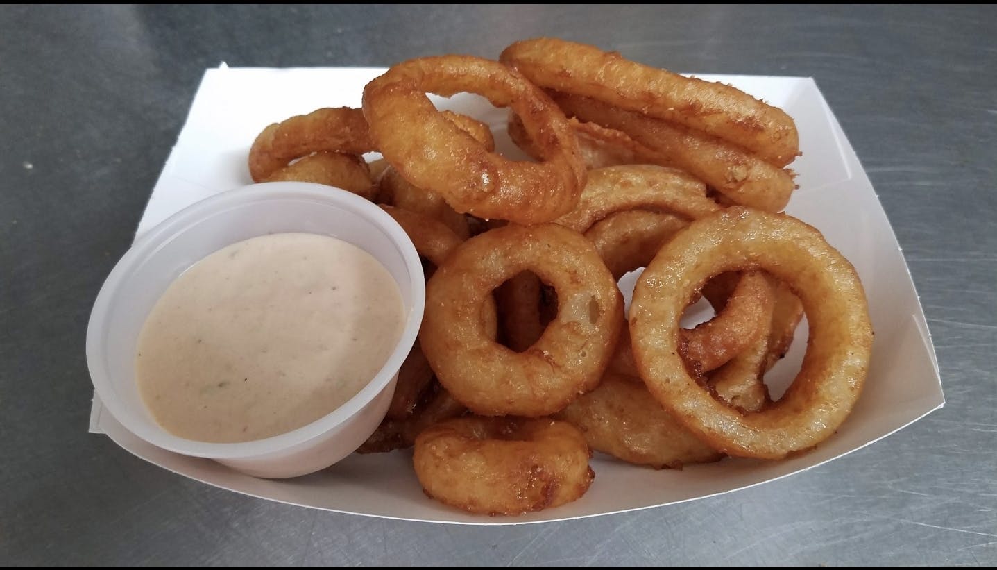 Order Onion Rings - Appetizer food online from Northside Pizza store, Hastings on bringmethat.com