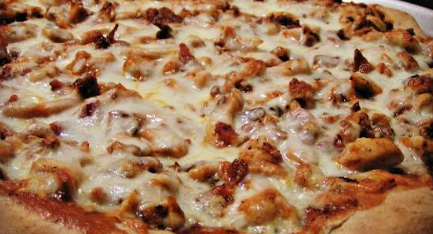 Order Specialty Pizzas (Chicken Bacon Alfredo) food online from Mazzio Italian Eatery store, Norman on bringmethat.com