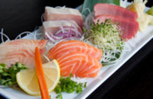 Order Tsukiji Sashimi Special  food online from Tsukiji Sushi Sen store, Santa Monica on bringmethat.com