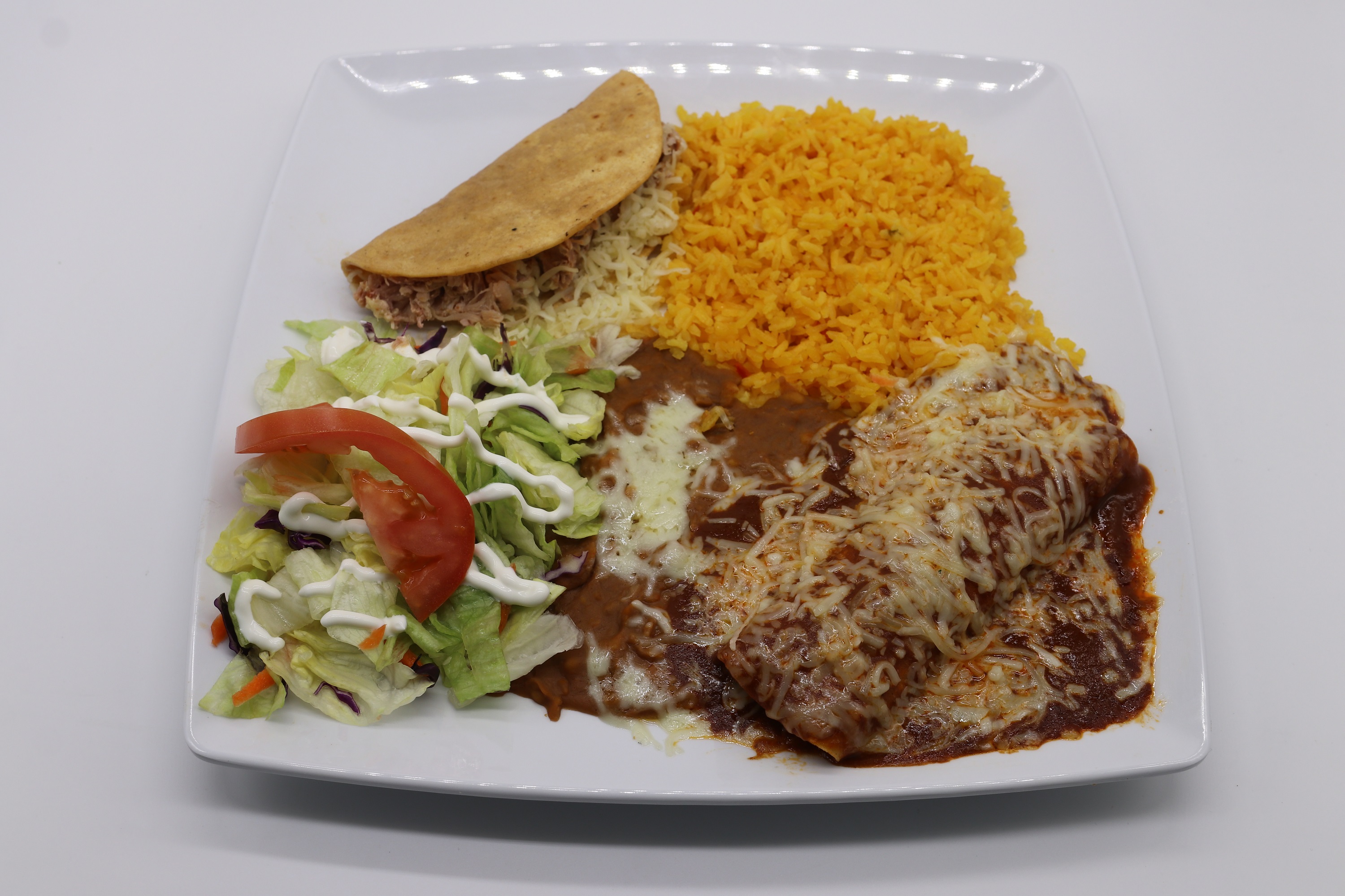 Order Combo Plate food online from Tequila Taqueria store, Livemore on bringmethat.com