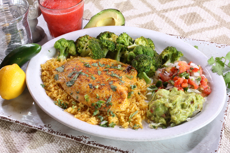 Order Tilapia Broccoli food online from Cilantro Mexican Grill store, Houston on bringmethat.com