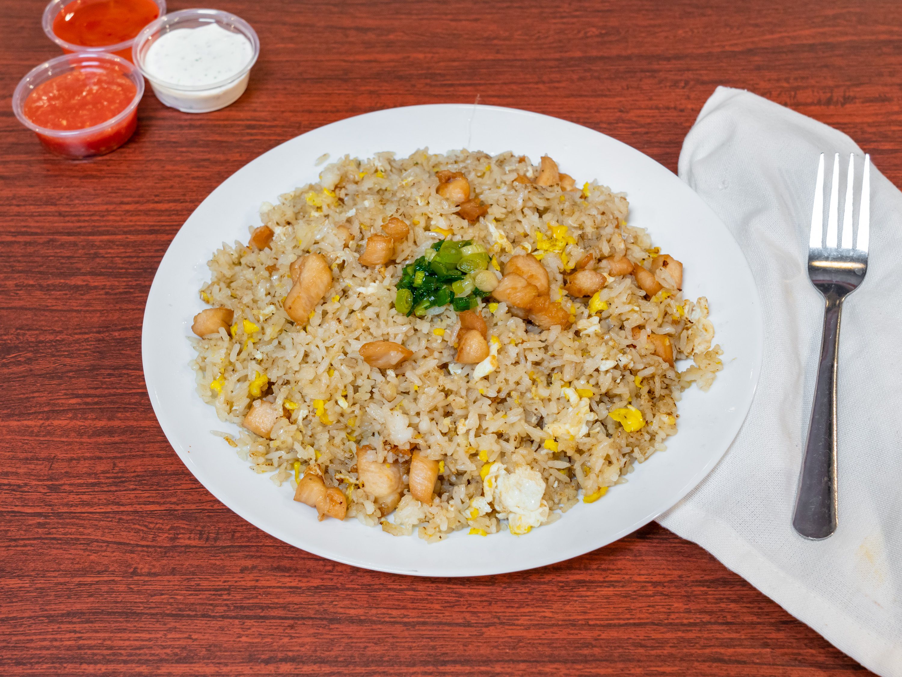 Order Steamed Rice food online from Fried Or Boiled Seafood Fusion store, Fresno on bringmethat.com