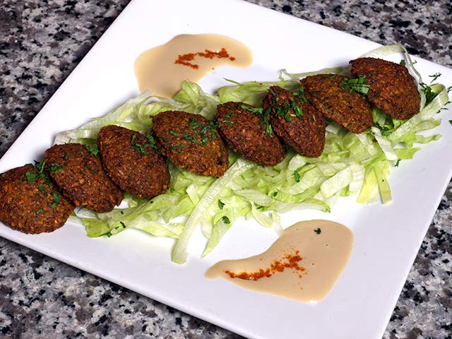 Order 8 Pieces Falafel food online from Golden Fingers store, Minneapolis on bringmethat.com