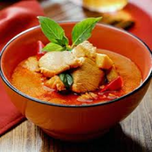 Order (L) Red Curry** food online from Pad Thai Restaurant store, Quincy on bringmethat.com