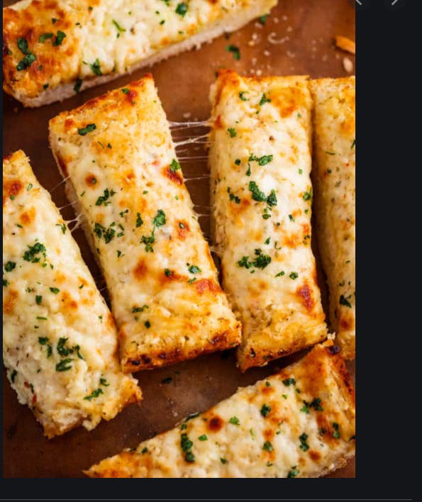 Order Garlic Bread with Cheese - Appetizer food online from La Famosa Pizza store, Holtsville on bringmethat.com