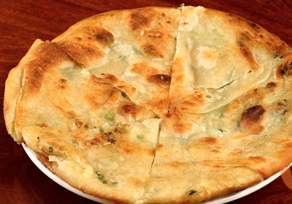 Order A11. Homemade Green Onion Pancake (1) food online from Amazing Wok store, San Carlos on bringmethat.com