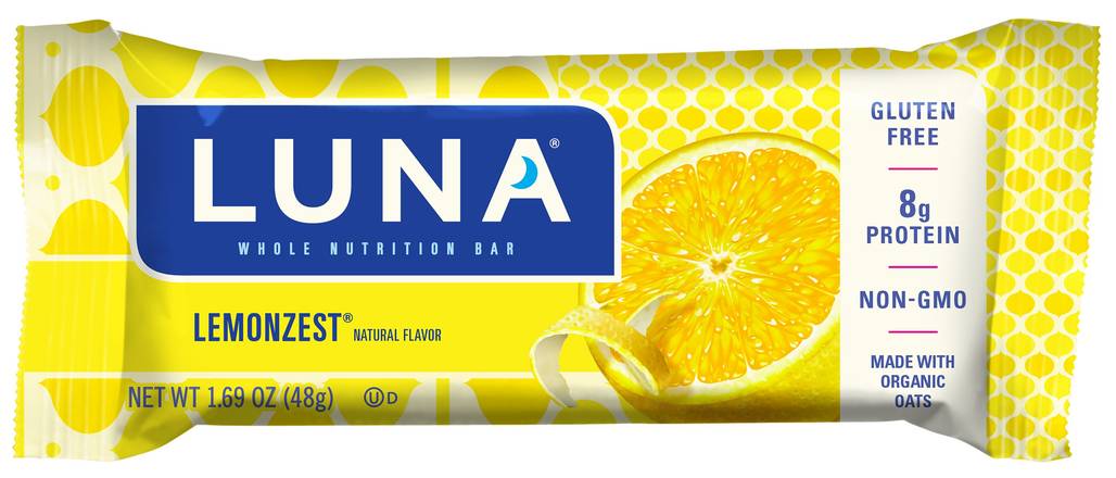 Order Luna Lemon Zest Nutrition Bar for Women food online from Cvs store, WEST COVINA on bringmethat.com
