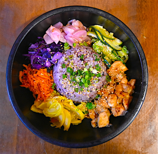 Order Organic Beef Bibimbop / GF food online from A Cup Of Peace store, Boulder on bringmethat.com