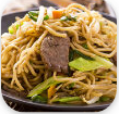 Order Beef Lo Mein food online from Lei's Asian Bistro store, Columbus on bringmethat.com