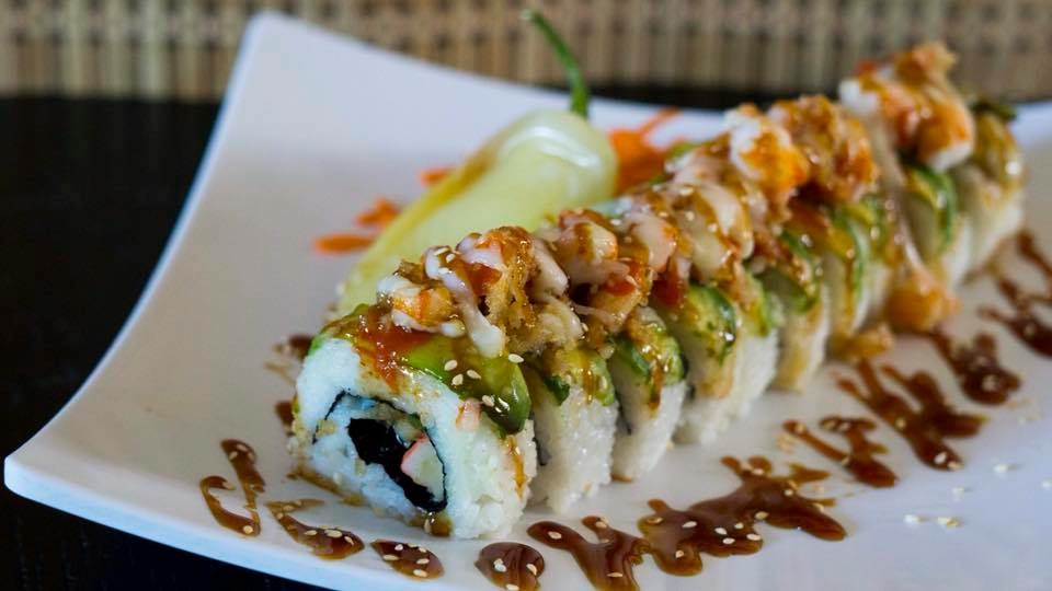 Order Naranjo Roll food online from Mr. Sushi store, Fresno on bringmethat.com