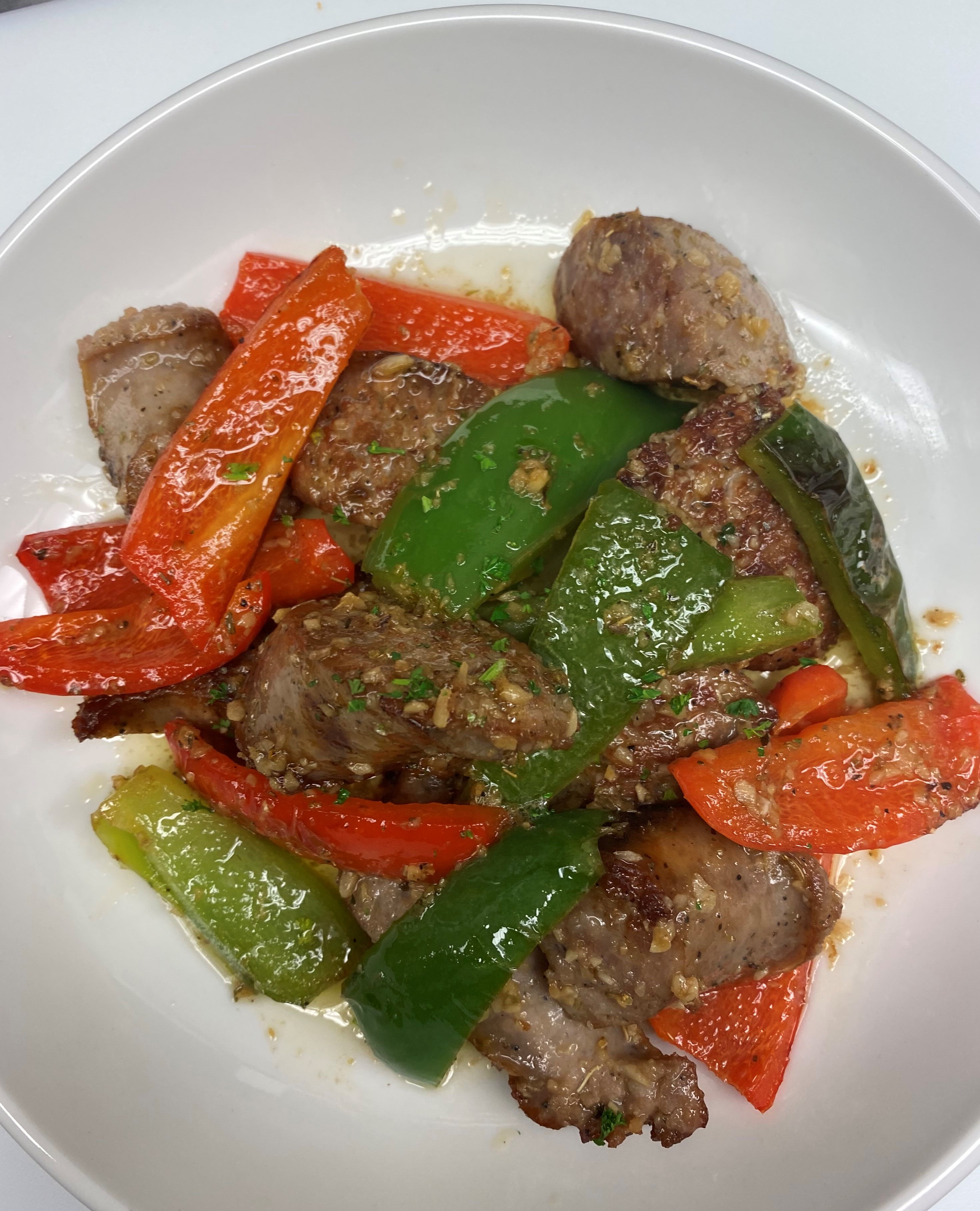 Order Sausage and Peppers  food online from Sobella Cucina store, Glenview on bringmethat.com