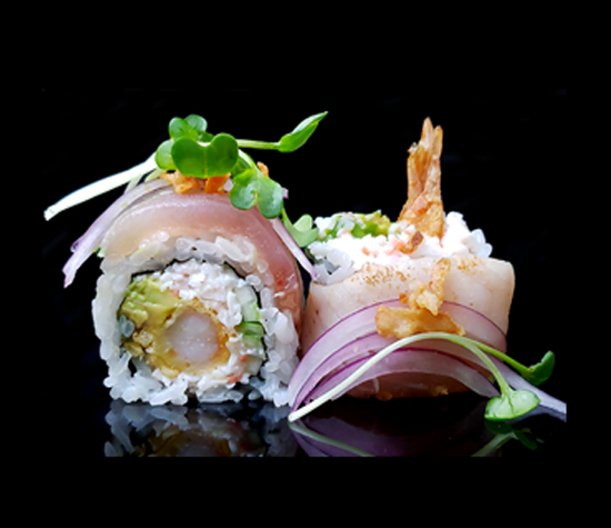 Order Alba Crunch Roll food online from Hamachi Sushi Express store, La Habra on bringmethat.com