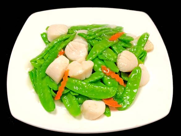 Order Scallop w/ Snow Peas food online from Soul of China store, La Quinta on bringmethat.com