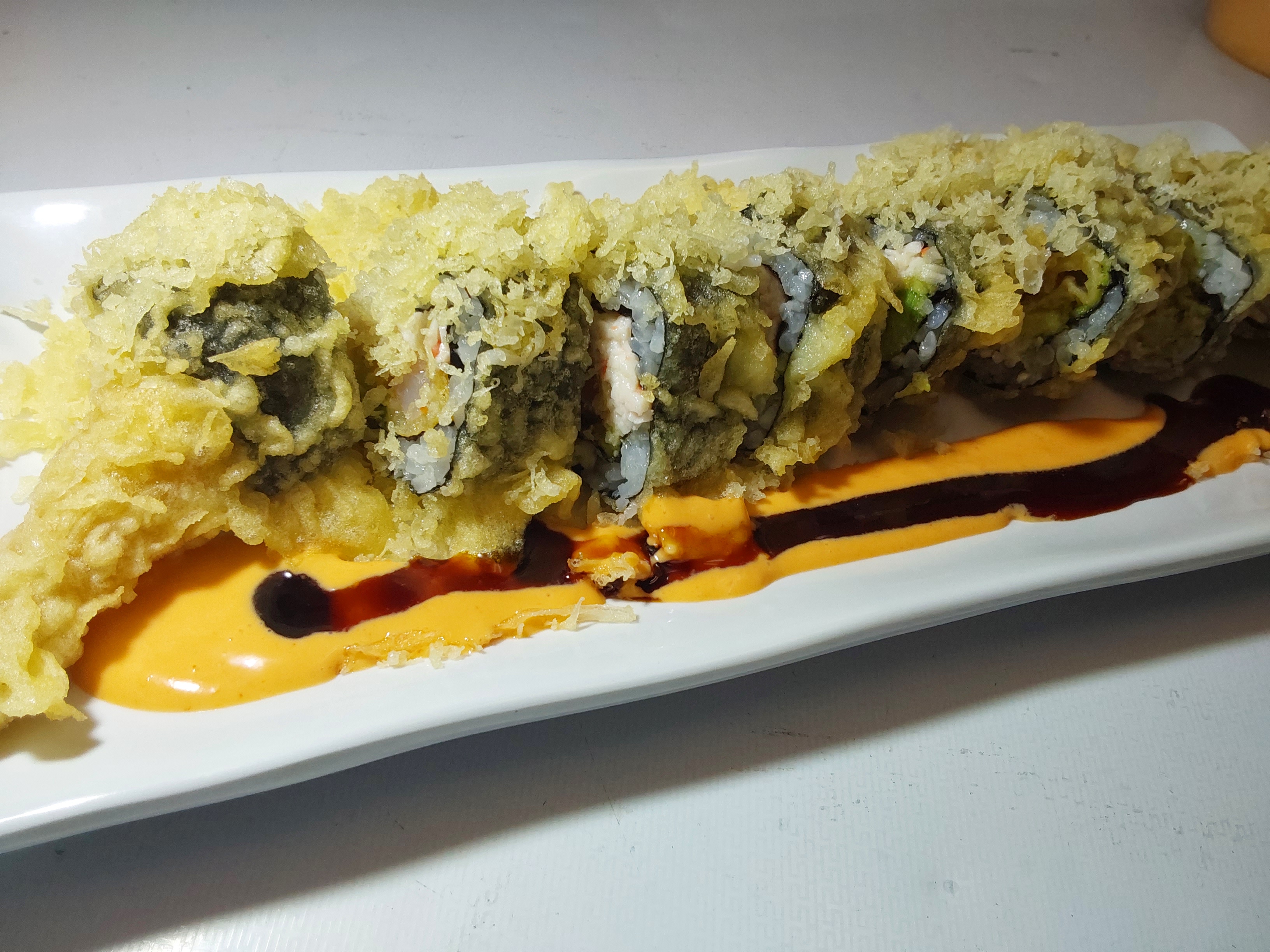 Order Double Crunch Roll food online from Sushi Yukiya store, Oceanside on bringmethat.com