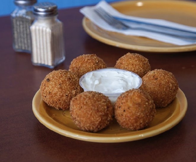 Order Fried Potato Balls food online from Anastasia's Oven and Grill store, Framingham on bringmethat.com