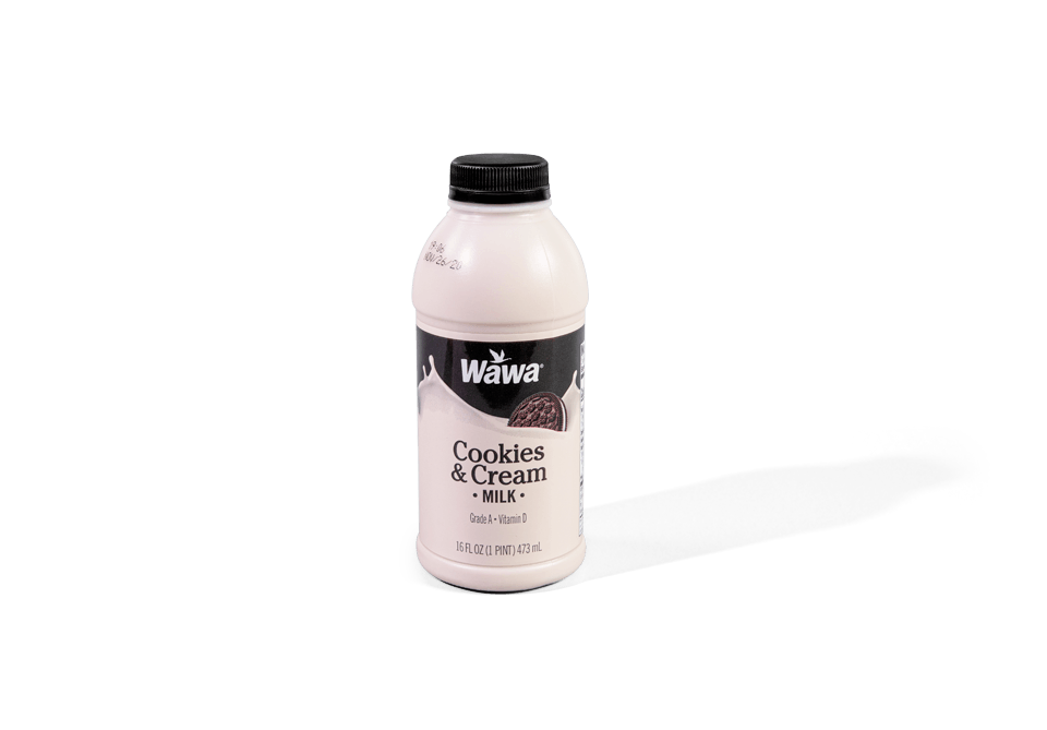 Order Wawa Cookies and Cream Milk 16oz food online from Wawa 740 store, Maple Shade Township on bringmethat.com
