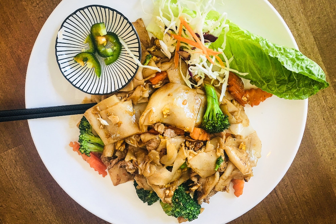 Order Pad See Ew with Tofu food online from Thai Table store, Berkeley on bringmethat.com