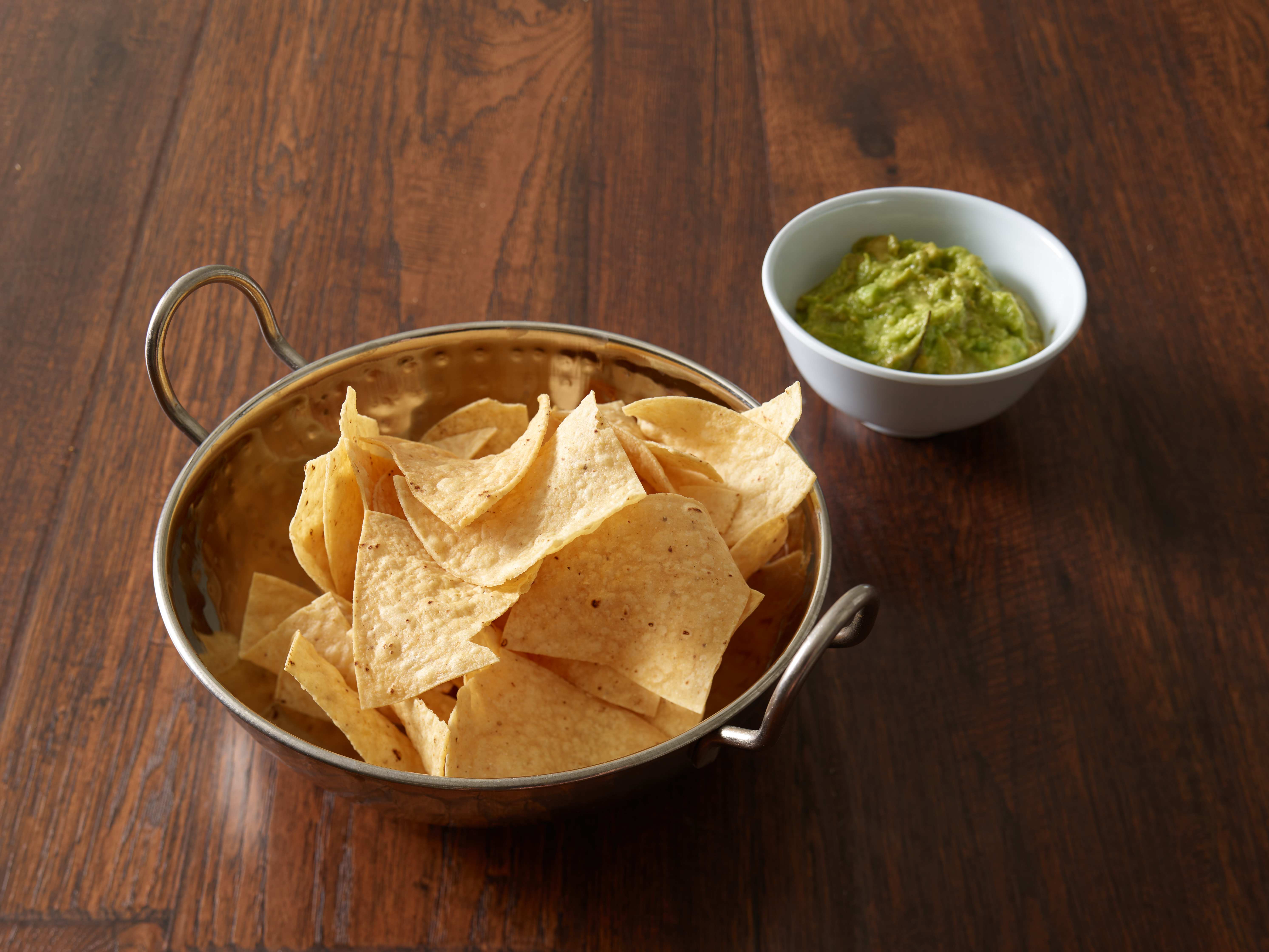 Order Chips and Guacamole (6 oz) food online from Los Taquitos store, Chandler on bringmethat.com