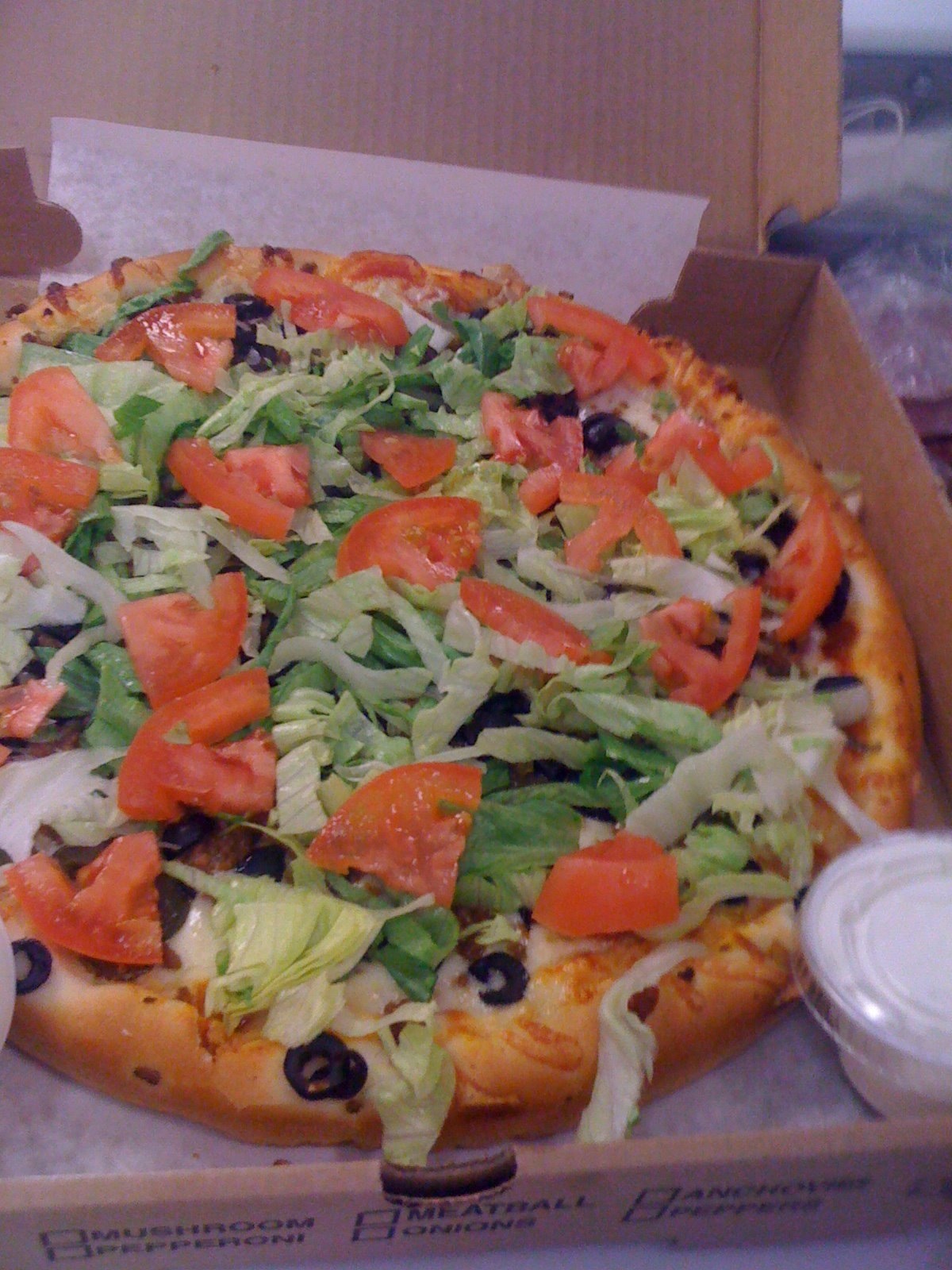 Order The Mexican Pizza food online from Davids Pizza store, Quincy on bringmethat.com