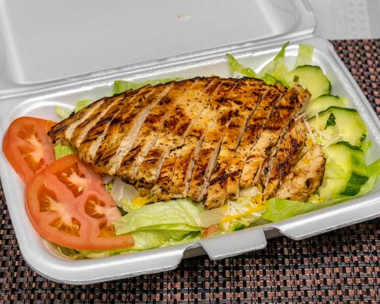 Order Grilled Chicken Salad food online from Fatboyz Steak & Chicken store, Detroit on bringmethat.com