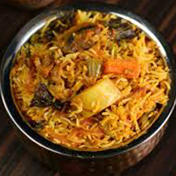 Order Vegetable Biryani food online from Moguls Supper Club store, Daly City on bringmethat.com
