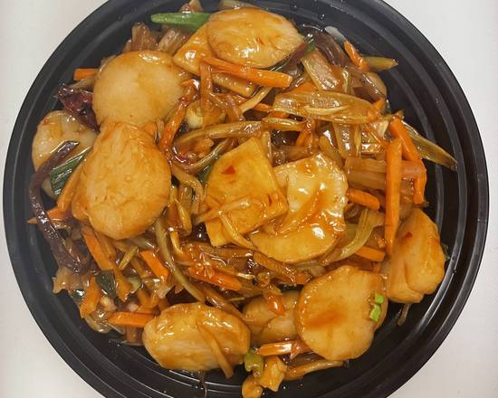 Order Scallops with Garlic Sauce food online from Hunan Cafe store, Pittsburgh on bringmethat.com