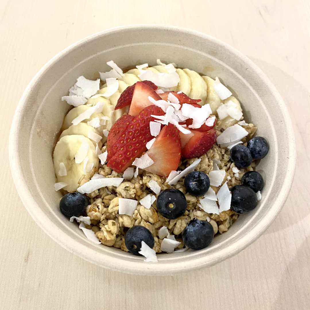 Order Regular Oatmeal Bowl food online from Wattle Cafe store, New York on bringmethat.com