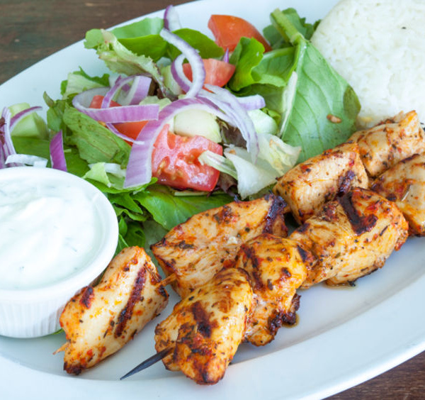 Order Chicken Breast BBQ Plate food online from Pizza Italia store, North Hollywood on bringmethat.com