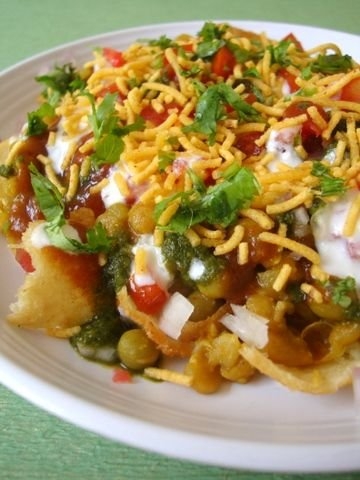 Order Vegetable Cutlet Chaat food online from Minerva Indian Cuisine store, Gaithersburg on bringmethat.com